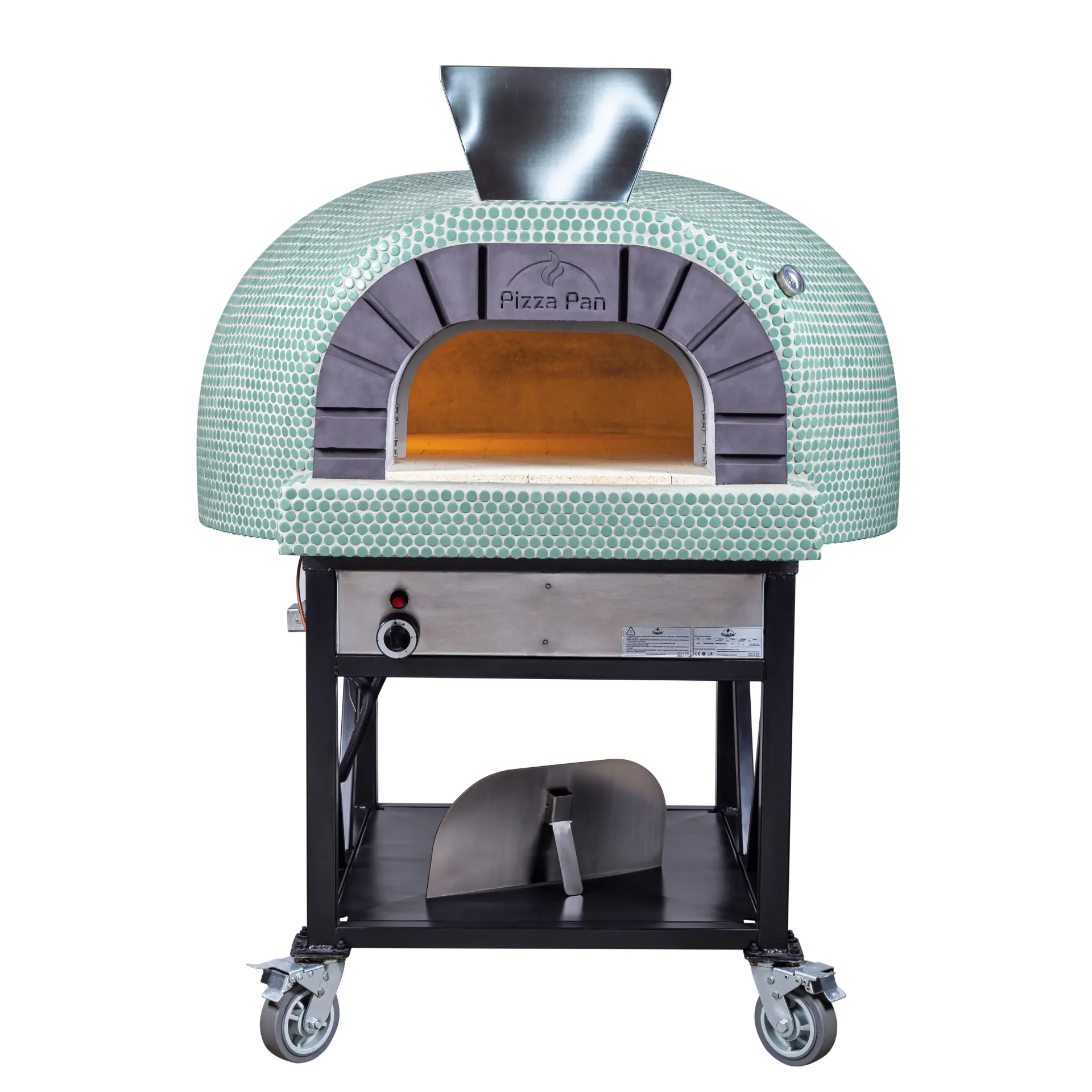 HORNO HP-100 BASE ALTA (Gas LP, Negro, Sí)