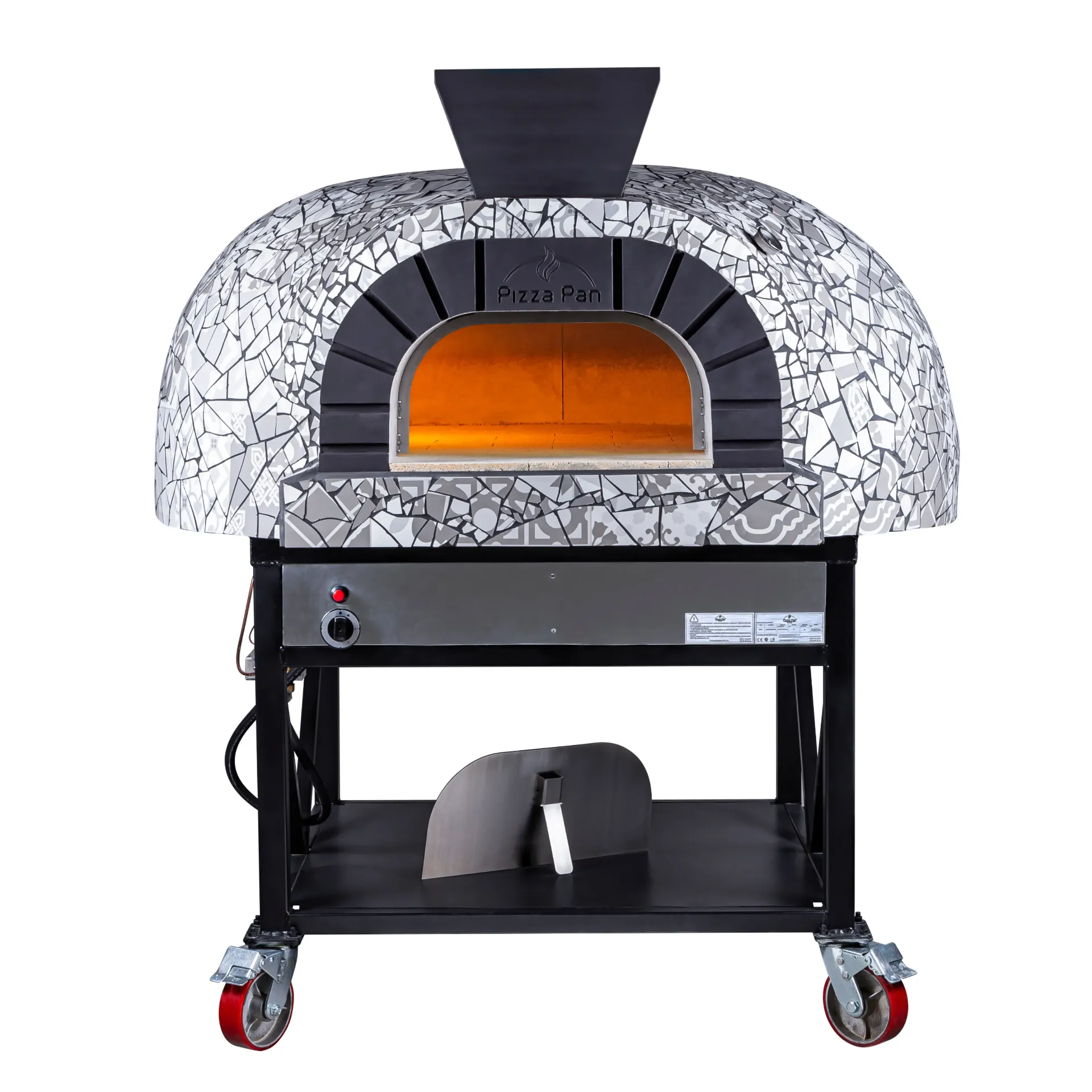 Horno HP-120 Base Alta (Gas LP, Negro, Sí)