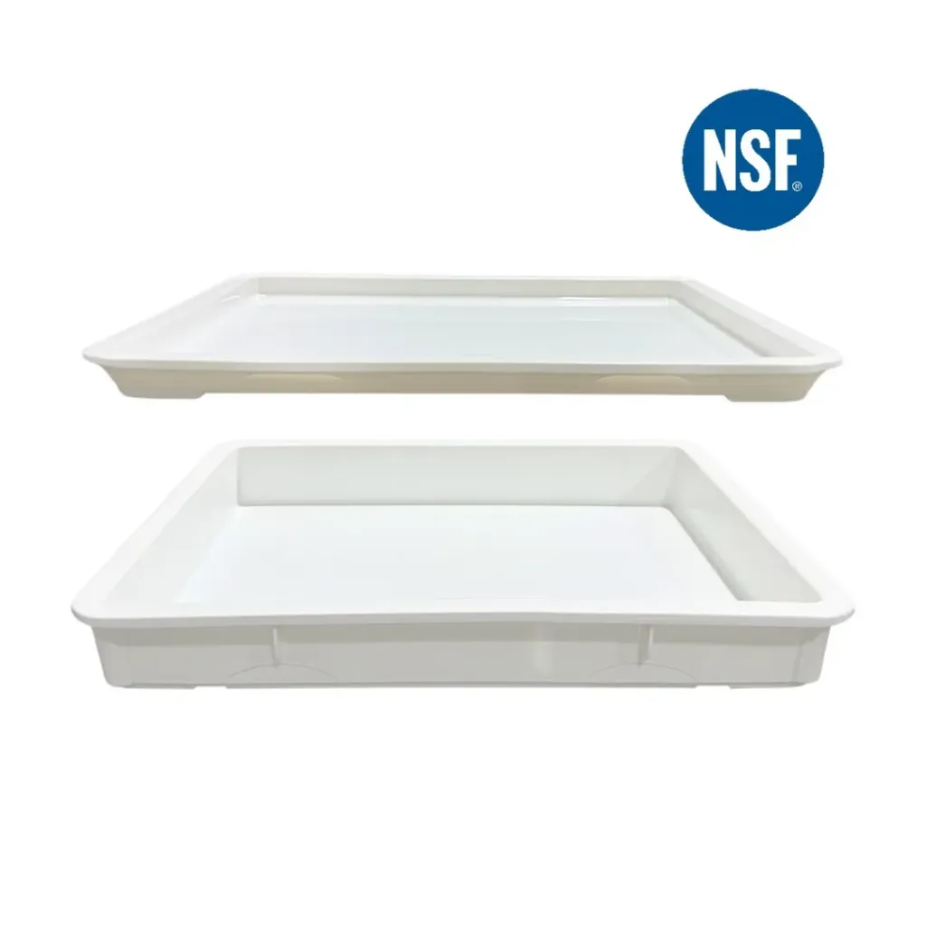Caja Grande Para Masa Con Tapa Pizza Pan | 1 Caja Y 1 Tapa