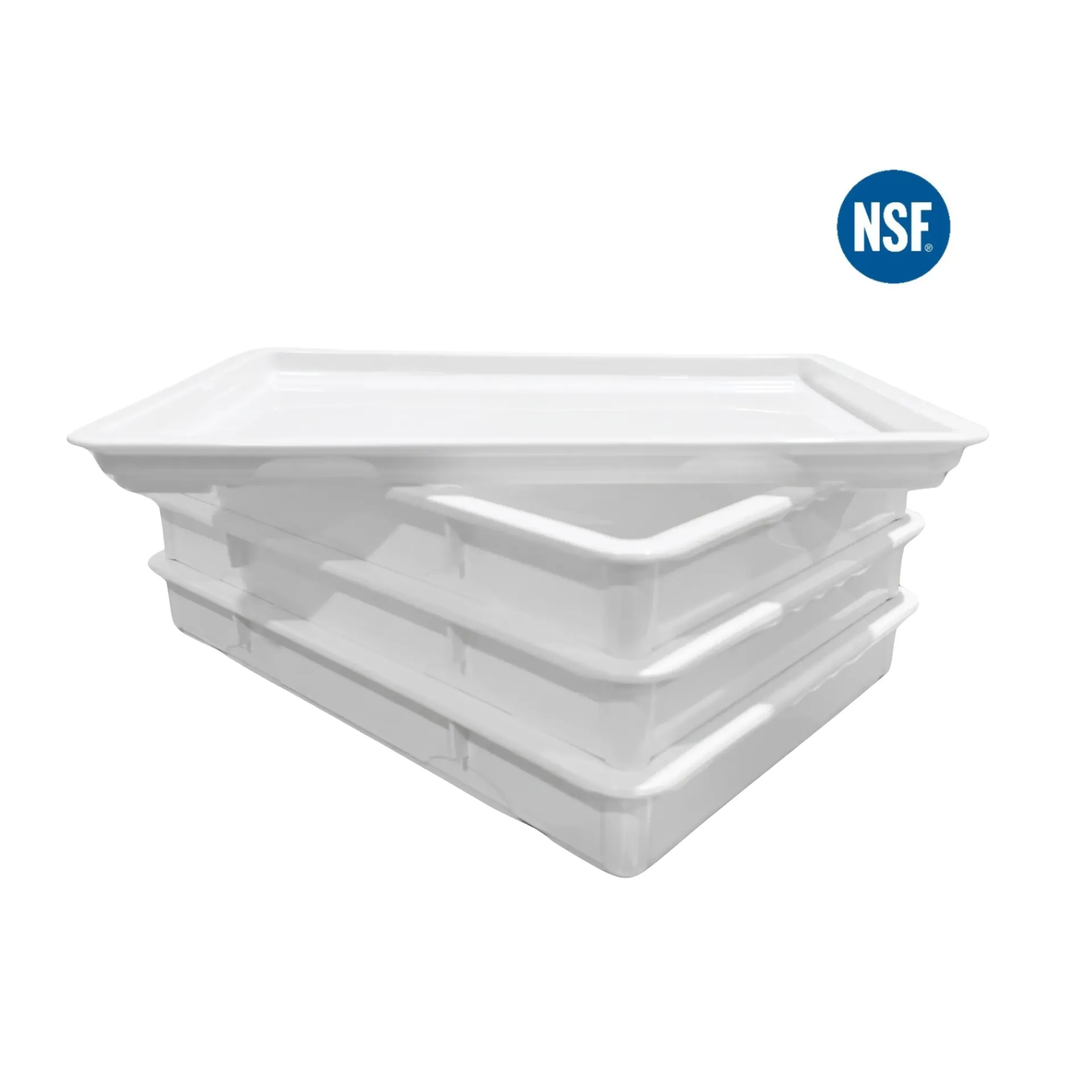 CAJAS GRANDES PARA MASA CON TAPA PIZZA PAN | 3 CAJA Y 1 TAPA