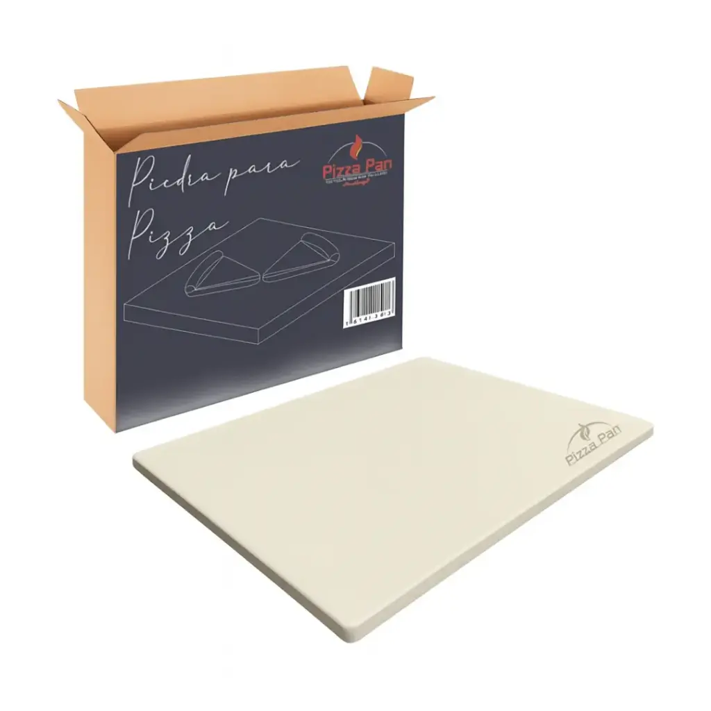 PIEDRA CORDIERITA PARA PIZZA 12"X15"