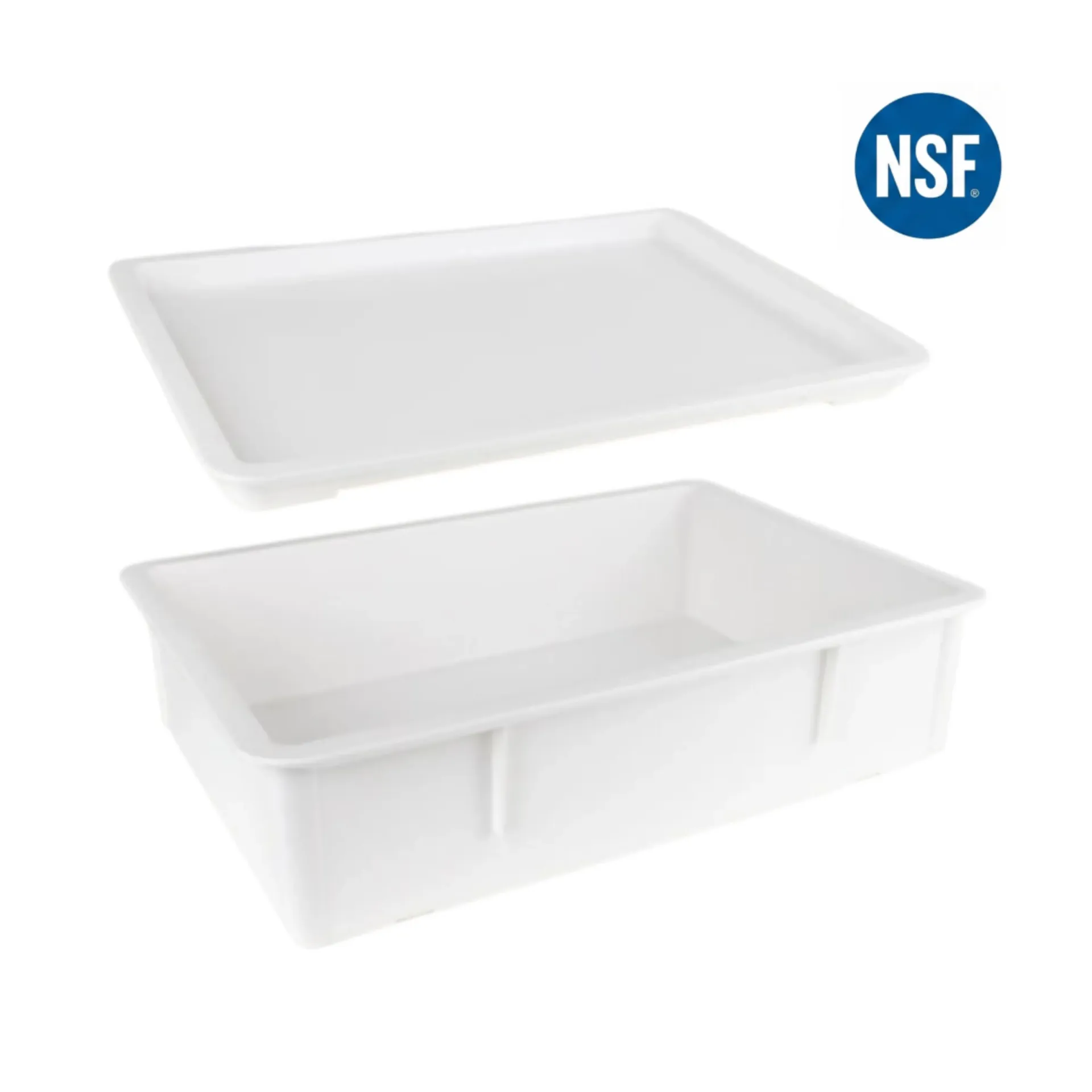 CAJA MAXI PARA MASA CON TAPA PIZZA PAN | 1 CAJA Y 1 TAPA