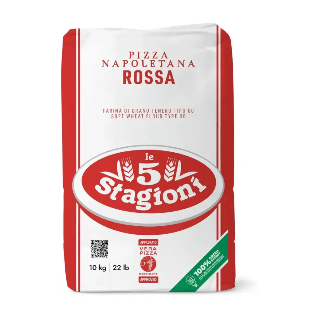 PIZZA NAPOLETANA HARINA DE FUERZA LE 5 STAGIONI 10 KG | 8 PIEZAS