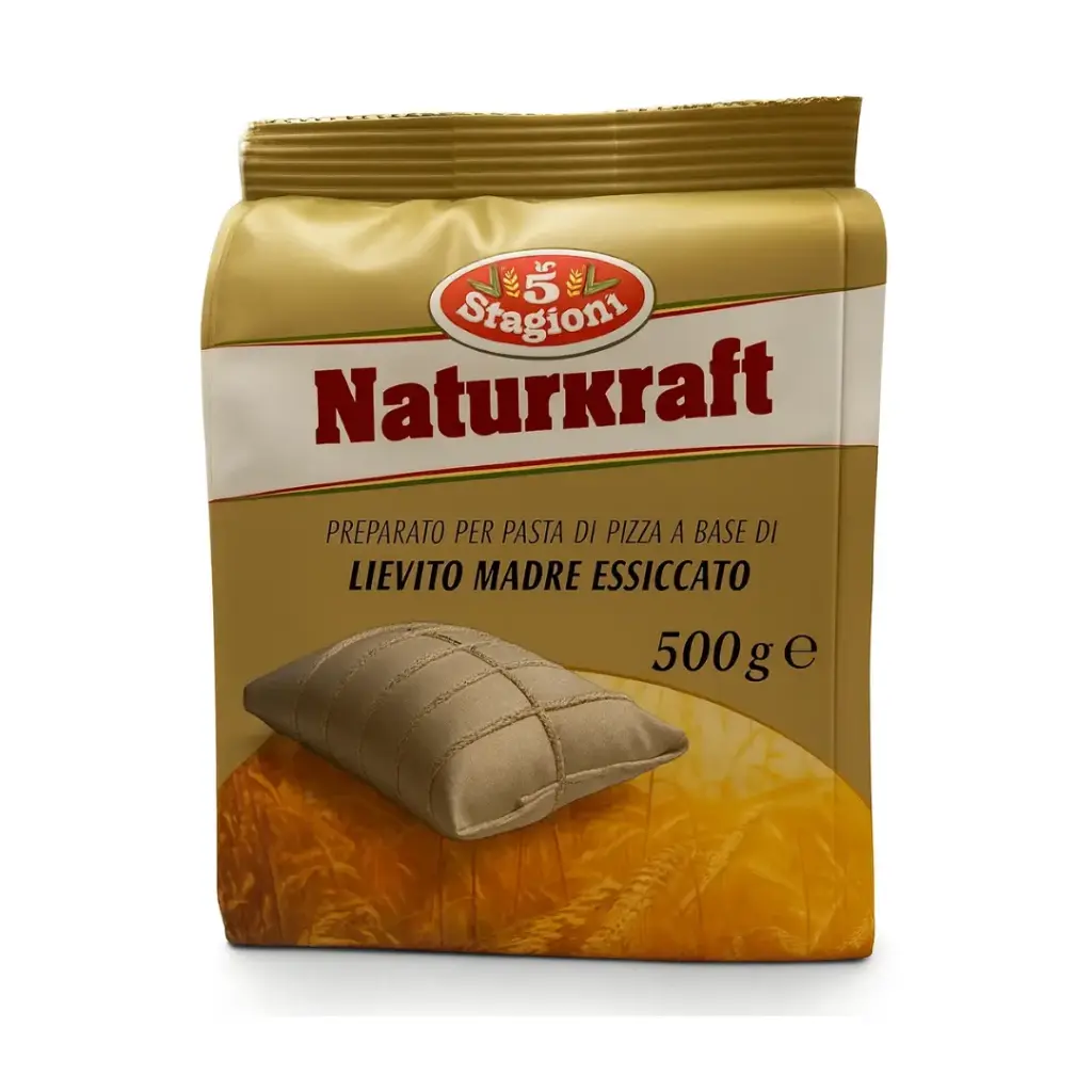 LEVADURA MADRE DESHIDRATADA NATURKRAF LE 5 STAGIONI 500 G | 12 PIEZAS
