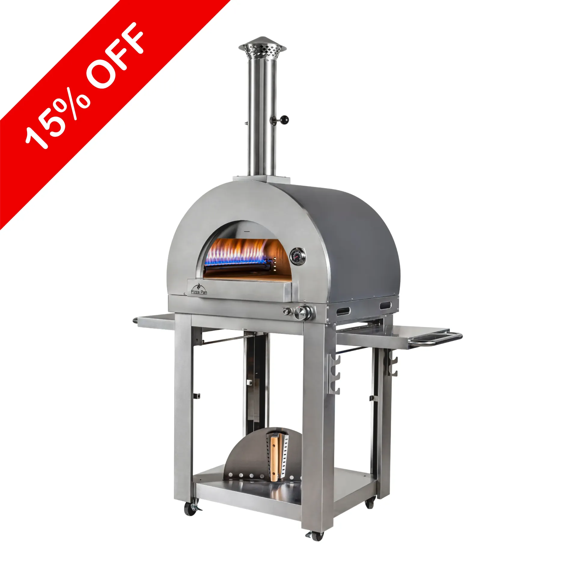 HORNO PIZZA PAN FEROCE BASE LUJO