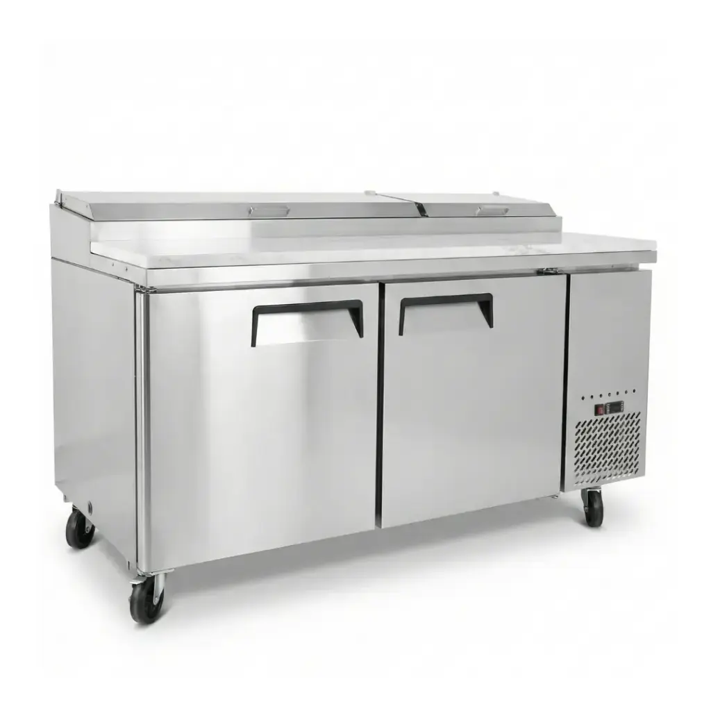 MESA FRÍA PARA PIZZA 2 PUERTAS MRCP672 CRT